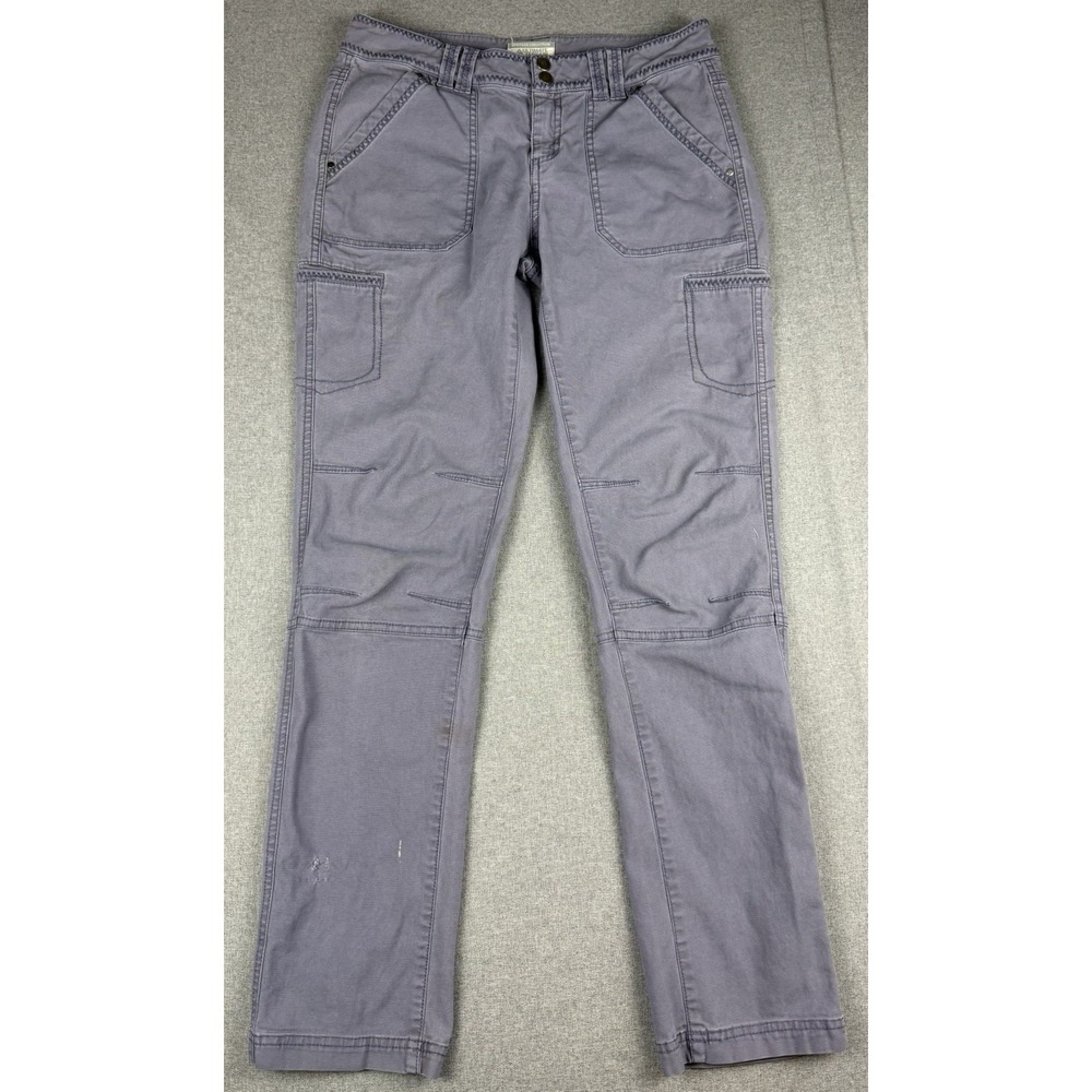 Ultimate Terrain Heritage Cargo Utility Pants Women's 4 Gray Outdoor Hiking